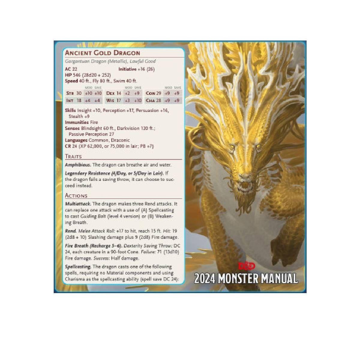 D&D 2024: Monster Manual (Alt Cover)-1
