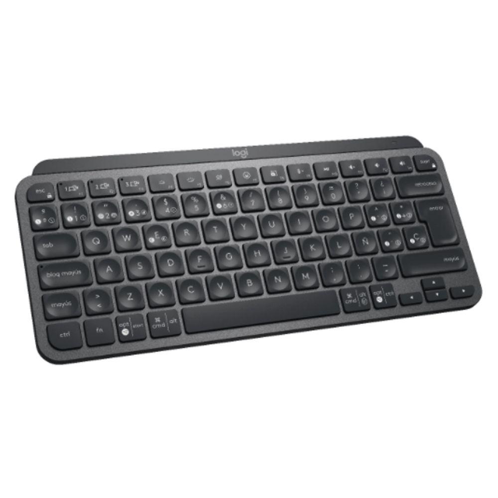 Teclado Logitech MX Keys Mini Negro Inalambrico Bluetooth-1
