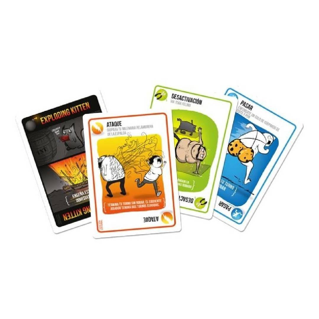 Juego de Mesa  Exploding Kittens Original-1