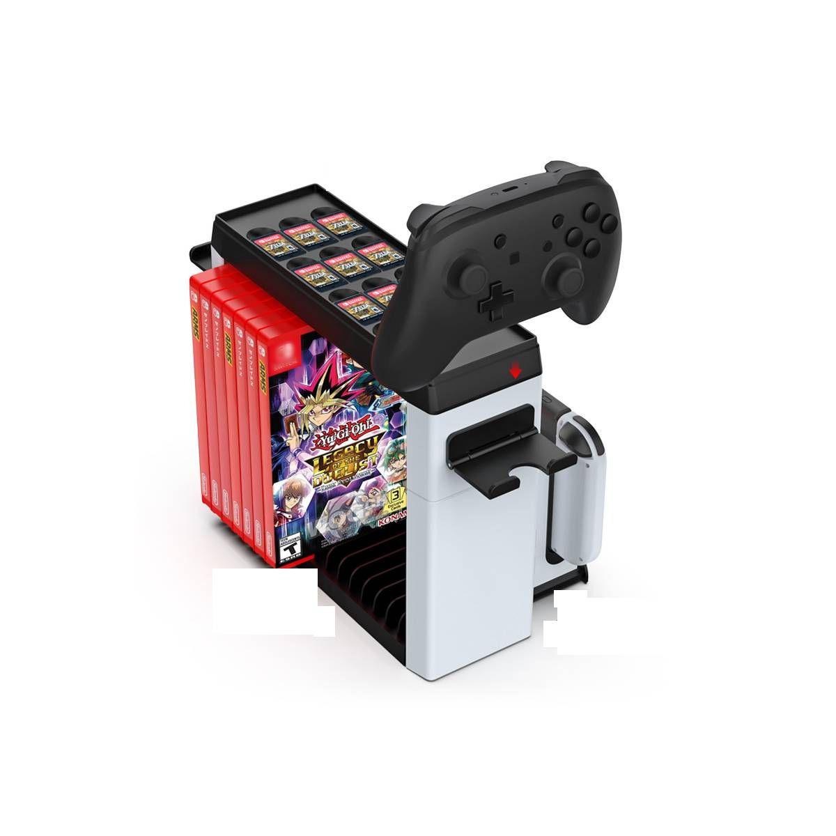 DOBE - Base de almacenamiento multifuncional Nintendo Switch-0