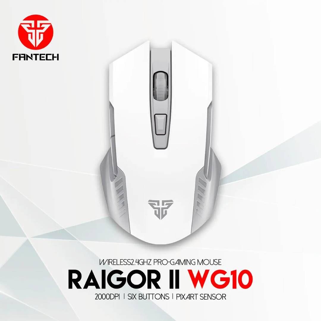 Mouse Inalámbrico Fantech RAIGOR II WG10 White-5