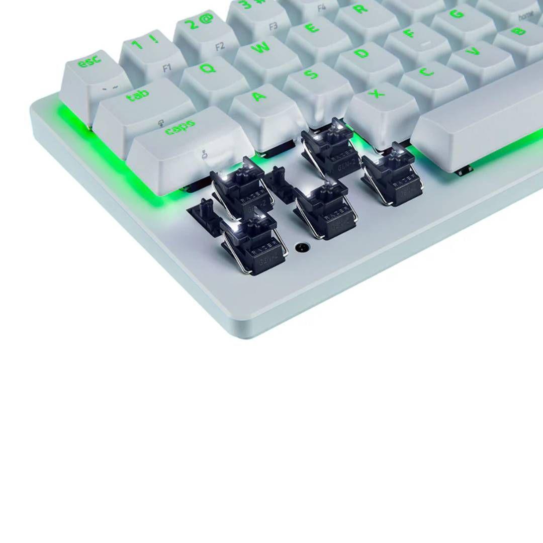 Teclado Gamer Razer Huntsman V3 Pro Mini Blanco-4