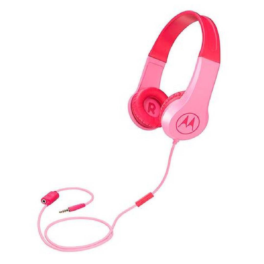 Audífono Motorola SQUADS 200 ROSADO-1