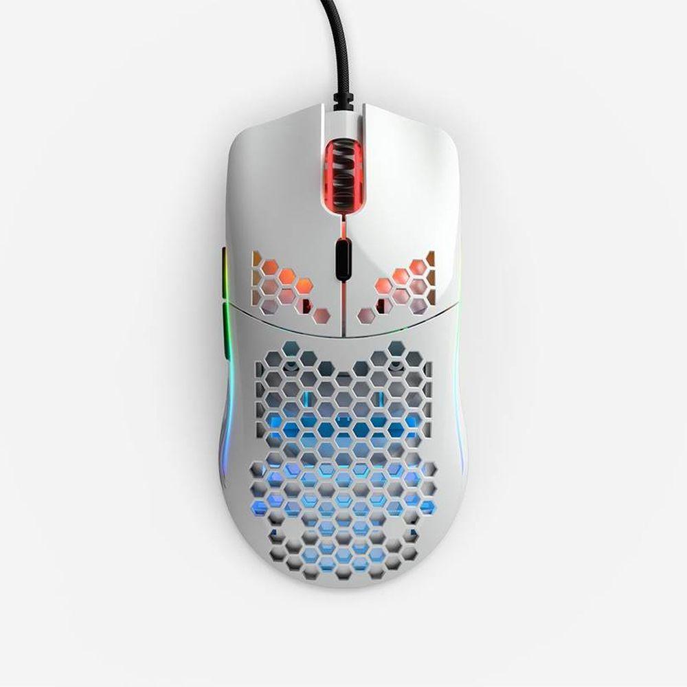 Mouse Gamer Glorious Model O Glossy White 12000 Dpi-0
