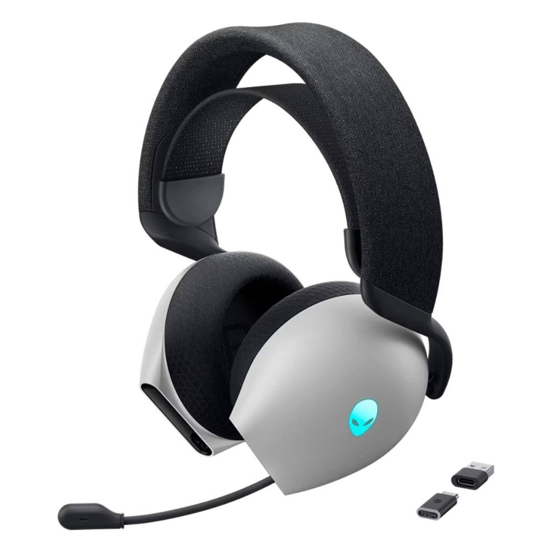 Audifonos Alienware Inalambricos Tri modo AW725H Blanco-3