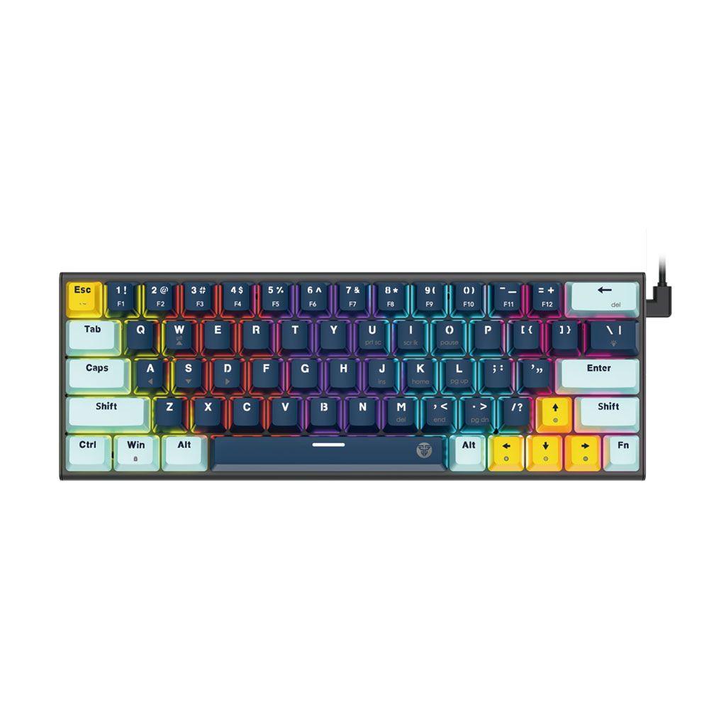Teclado Fantech MK874V2 ATOM63 MIZU Navy (Switch Blue)-0