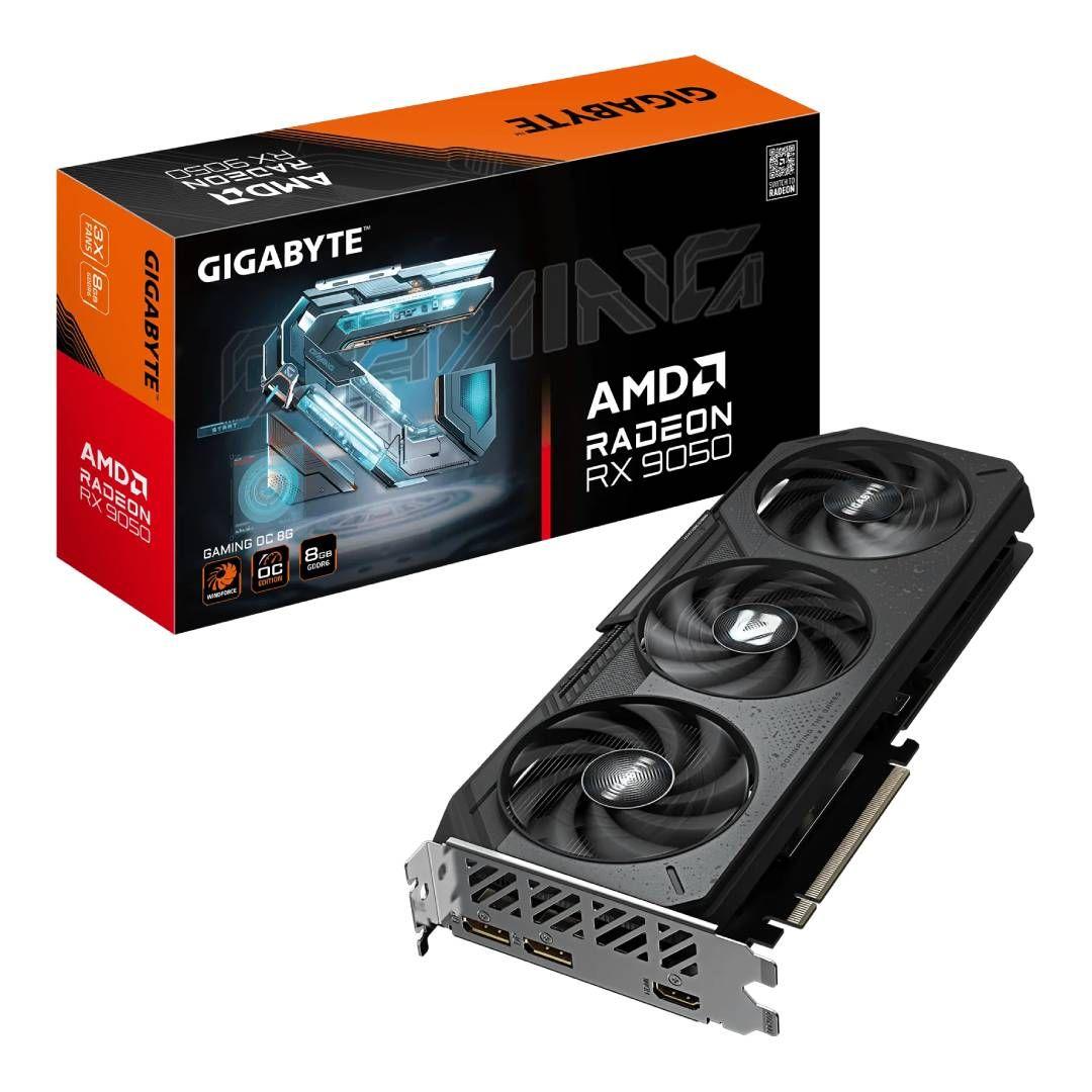 Tarjeta de Video Gigabyte Radeon RX 9050 8G Gaming OC-0