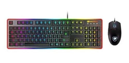 Kit Gamer Teclado Mecánico Mouse Cougar Deathfire Ex Rgb-1