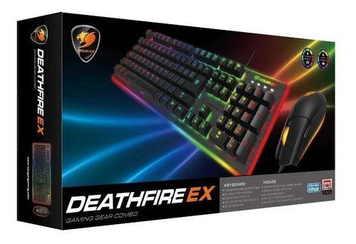 Kit Gamer Teclado Mecánico Mouse Cougar Deathfire Ex Rgb-4