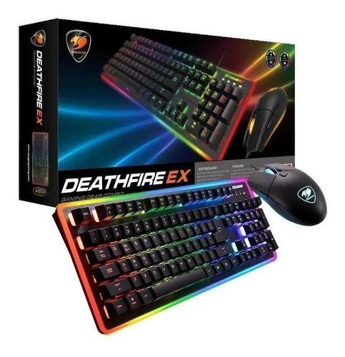 Kit Gamer Teclado Mecánico Mouse Cougar Deathfire Ex Rgb-5