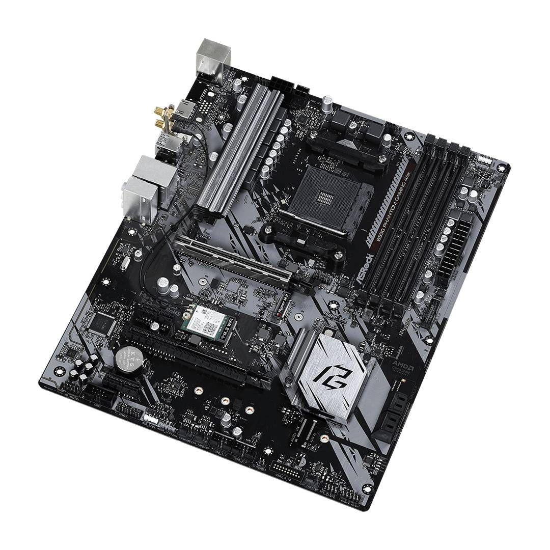 Placa Madre ASRock B550 Phantom Gaming 4/AC, ATX, AM4-2