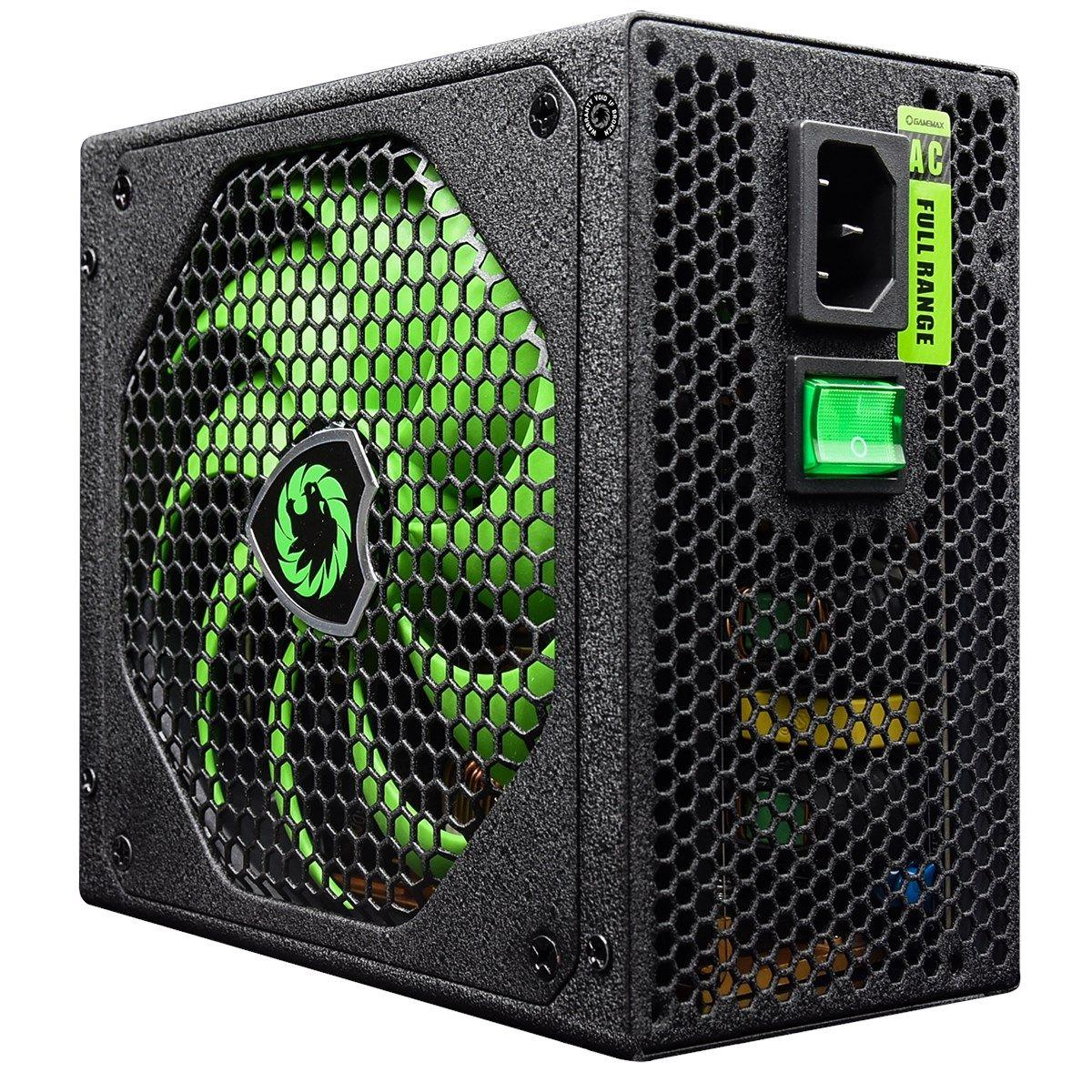 Fuente de Poder Gamemax GM 1050W SemiModular 80+ Silver-4