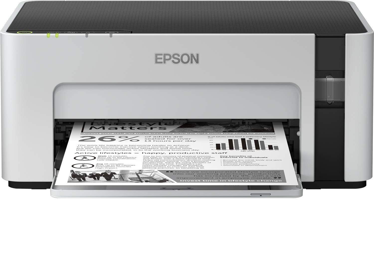 Impresora Epson Ecotank M1120 Blanco Monocolor Wifi-0