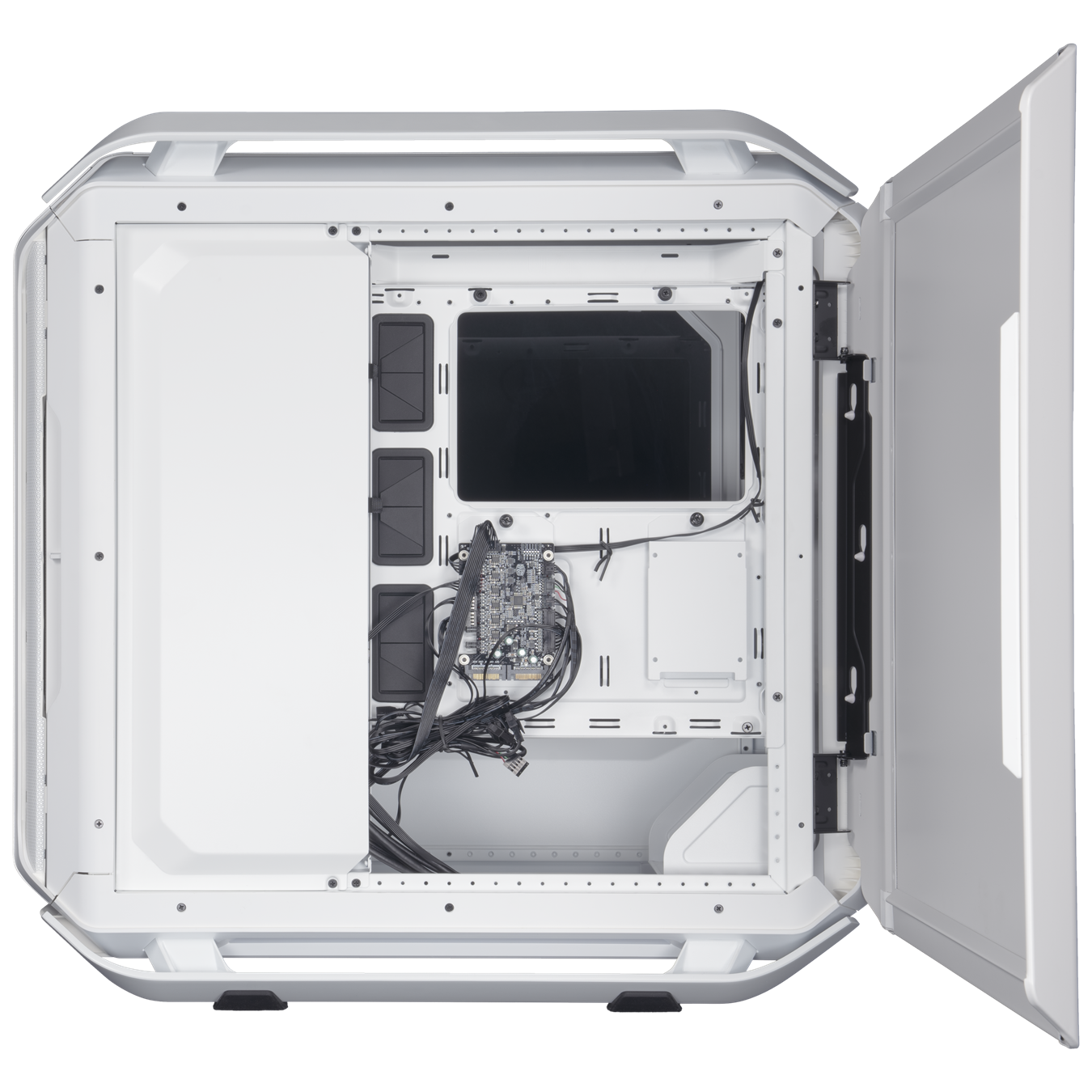 Gabinete Gamer Cooler Master Cosmos C700M White Edition-7