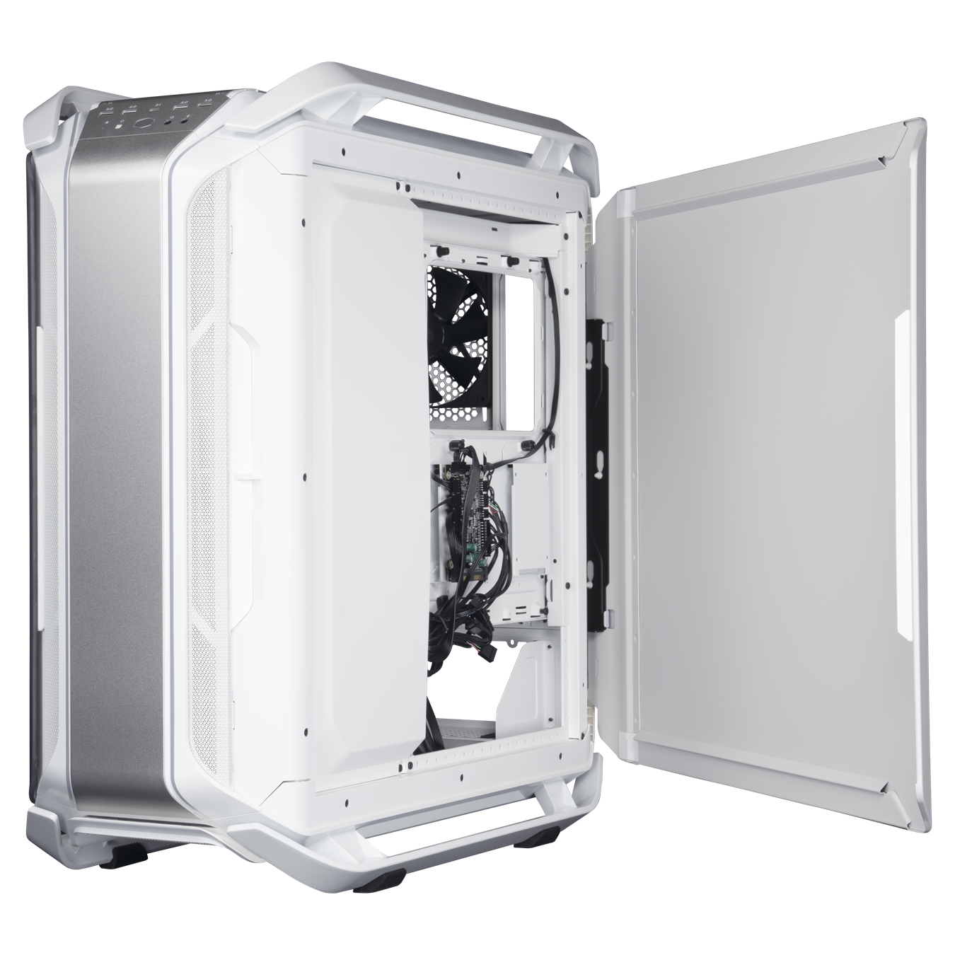 Gabinete Gamer Cooler Master Cosmos C700M White Edition-9
