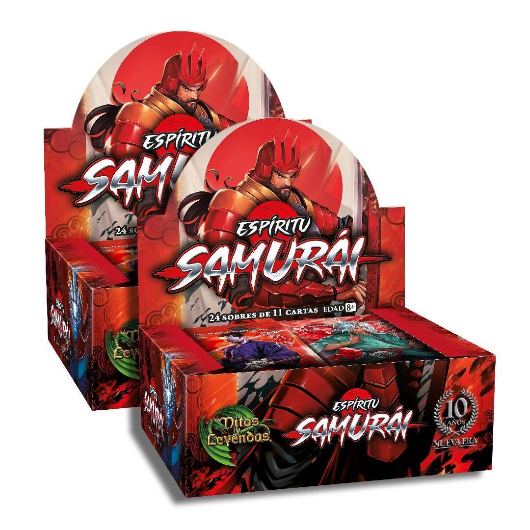 X2 Display 24 Sobres: Espiritu Samurai - Nueva Era MyL-0