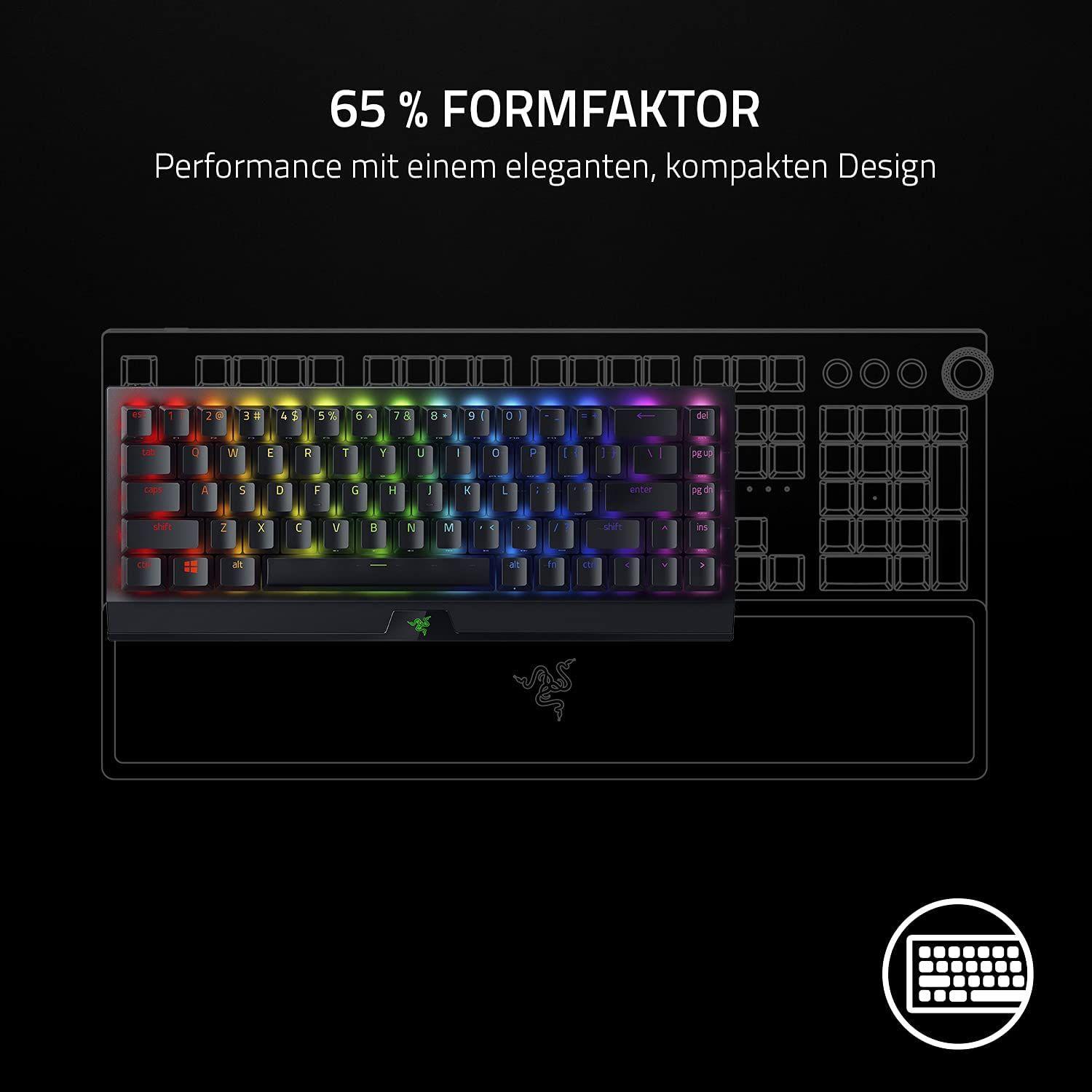 Teclado Gamer Razer Blackwidow V3 Mini SW Yellow Español Razer