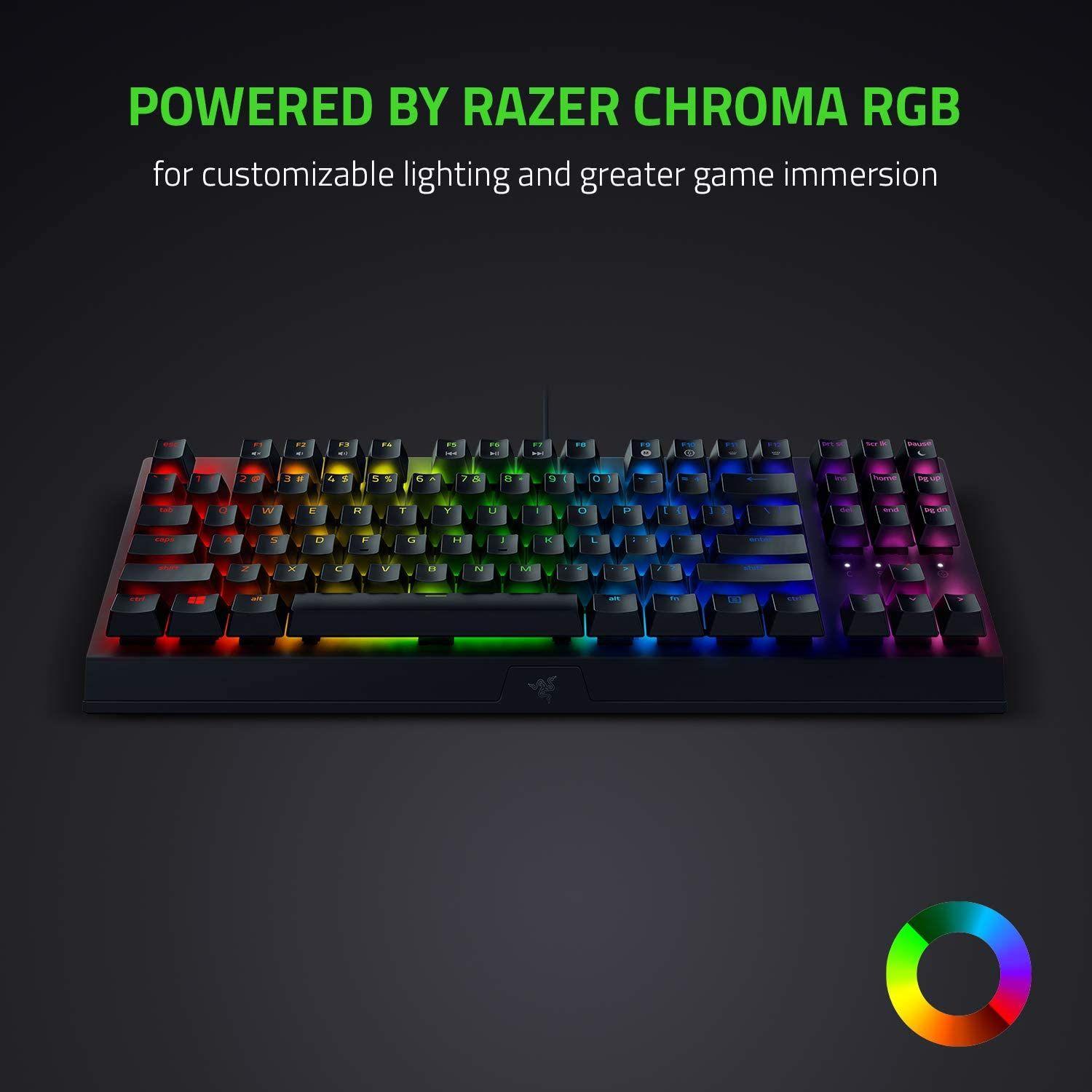 Teclado Gamer Razer Blackwidow TKL V3 Green Switch Español-5