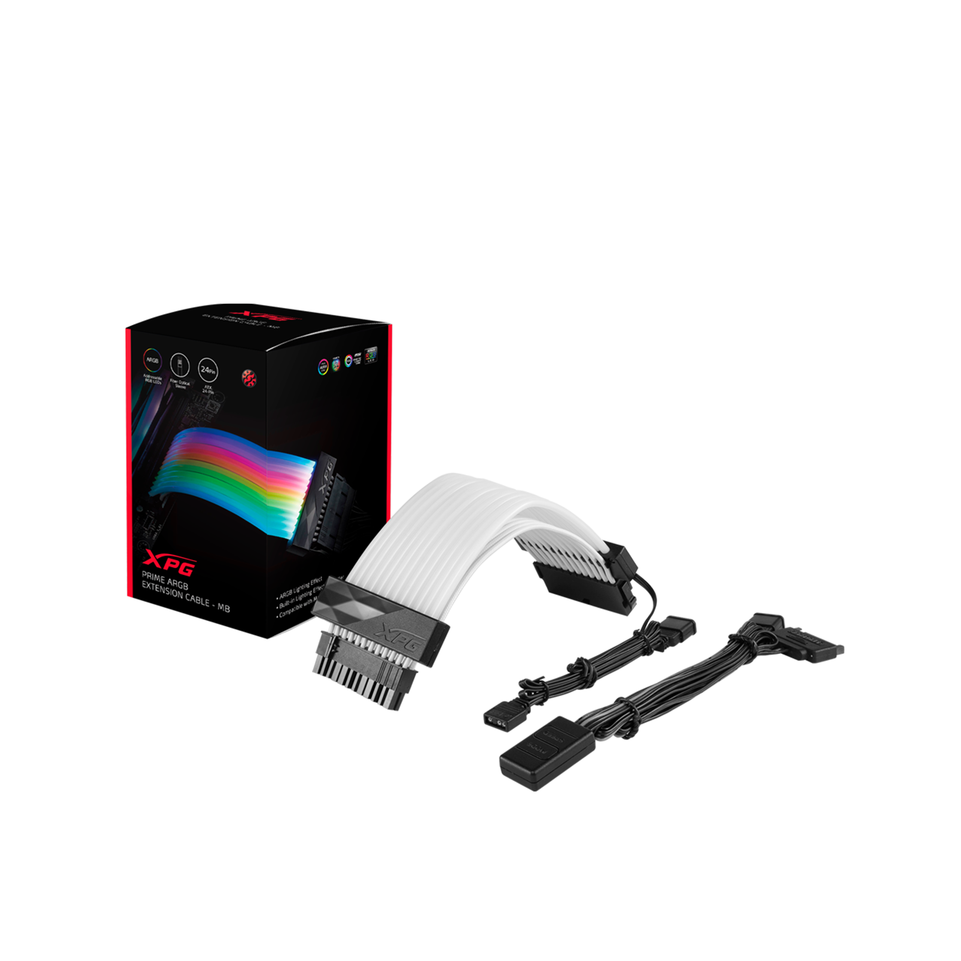 Cable ARGB Extensión XPG Prime - Motherboard-3