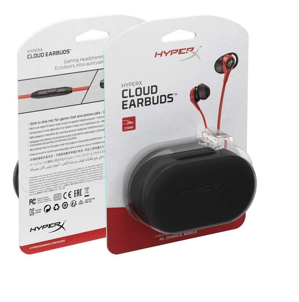 Audifonos HyperX Cloud Earbuds In-Ear Jack 3.5mm-5