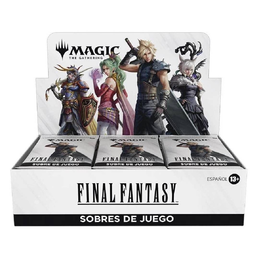 MTG: Final Fantasy- Caja de Sobres de Juego Español, Display-0