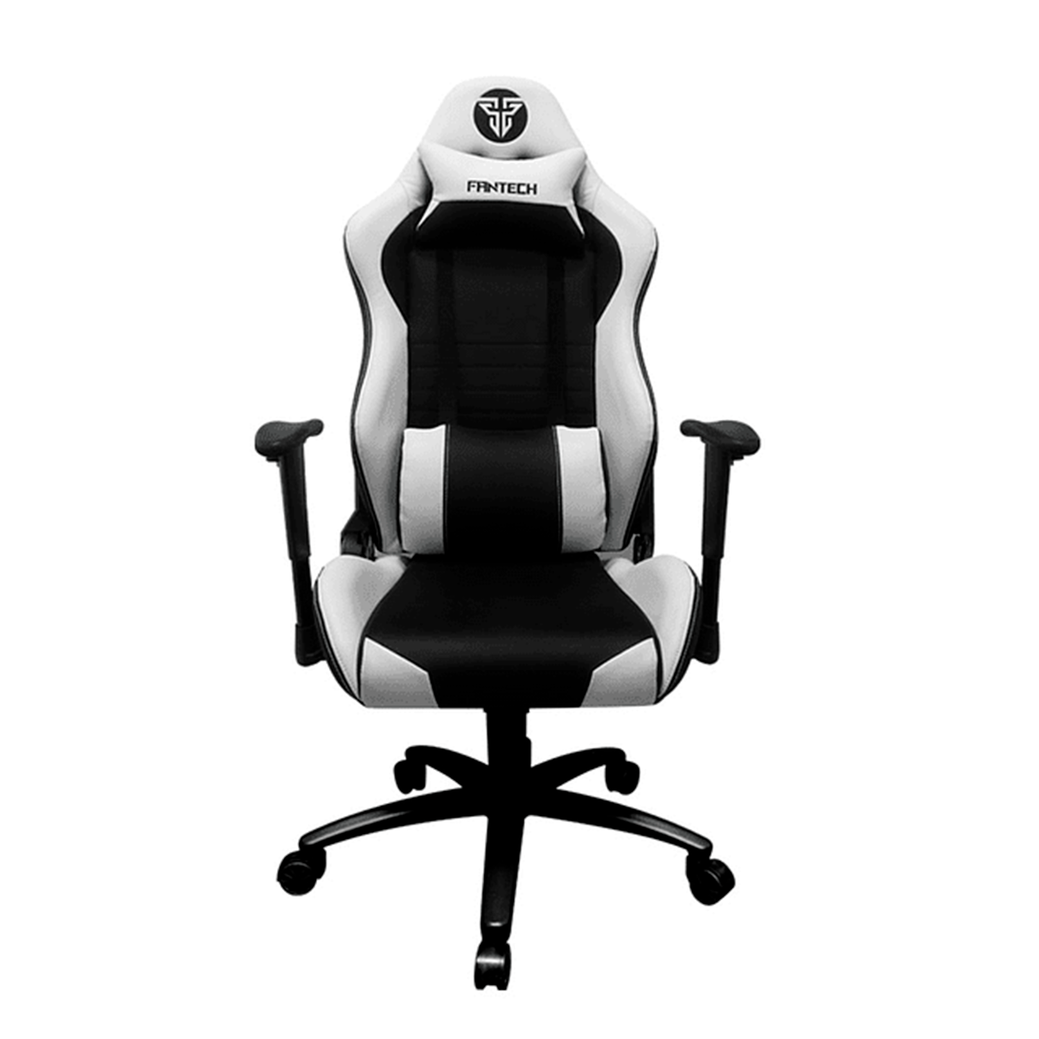 Silla Gamer Fantech GC 182 Alpha White Apoyabrazos 3d-0