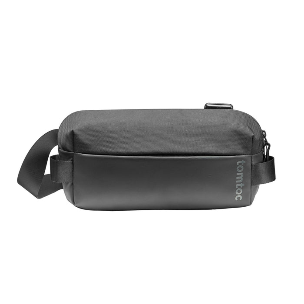 Tomtoc Bolso Sling Minimalista Urban para NS/iPad 8" Negro-0