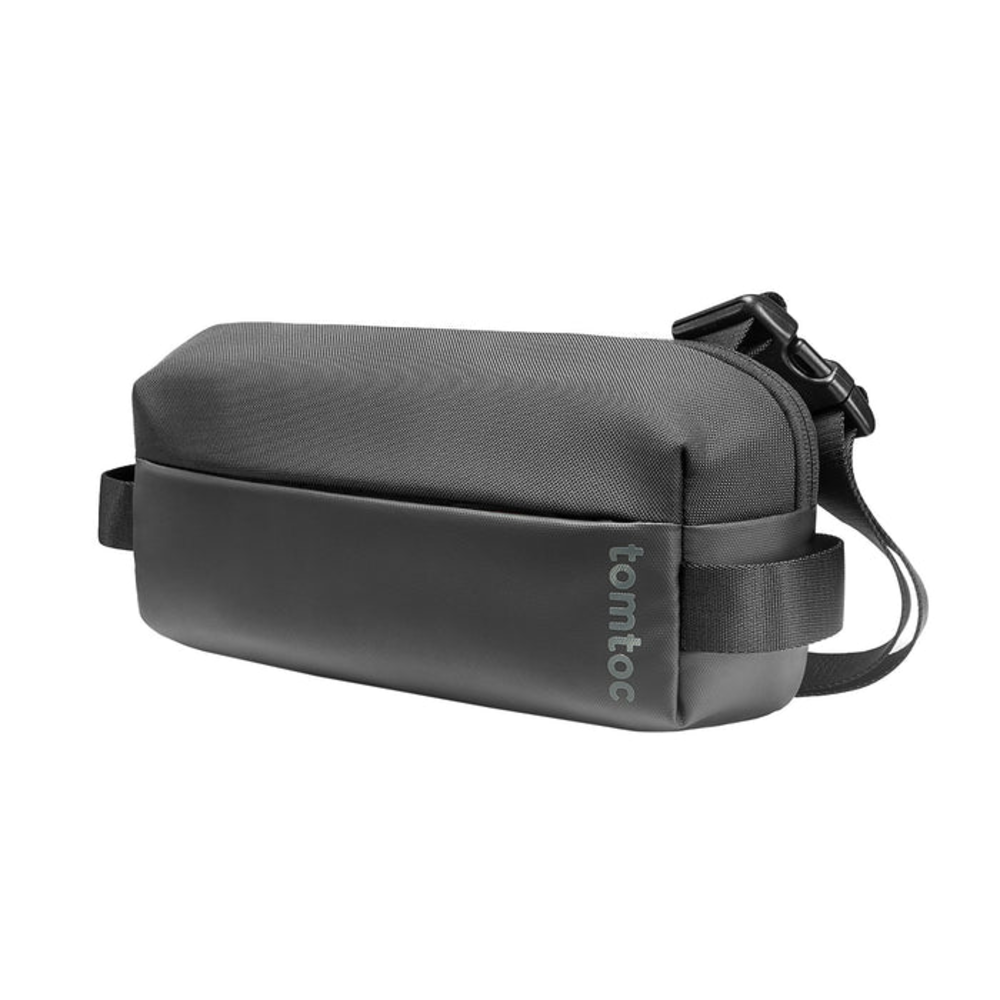 Tomtoc Bolso Sling Minimalista Urban para NS/iPad 8" Negro-5