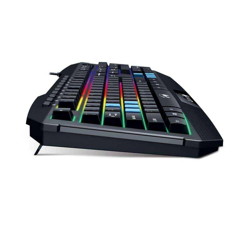 TECLADO GAMER GENIUS SCORPION K215 USB 12 Teclas función-2