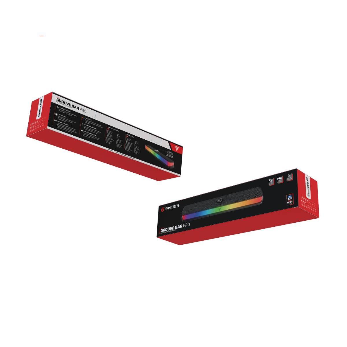 Parlante de Barra Fantech GROOVE Bar Pro RGB BS151 BT Negro-6
