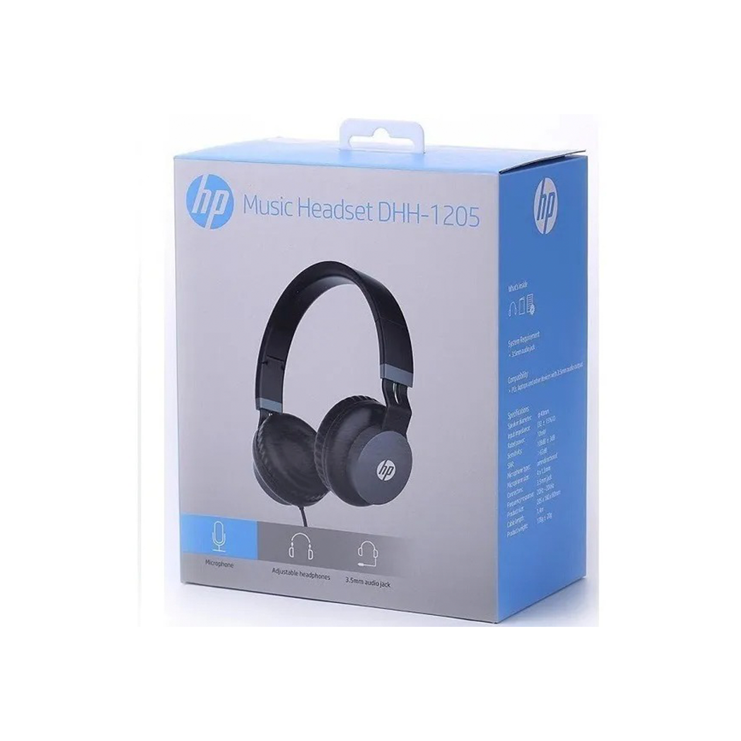 Audifono Gamer HP DHH-1205 Negro 35mm-3