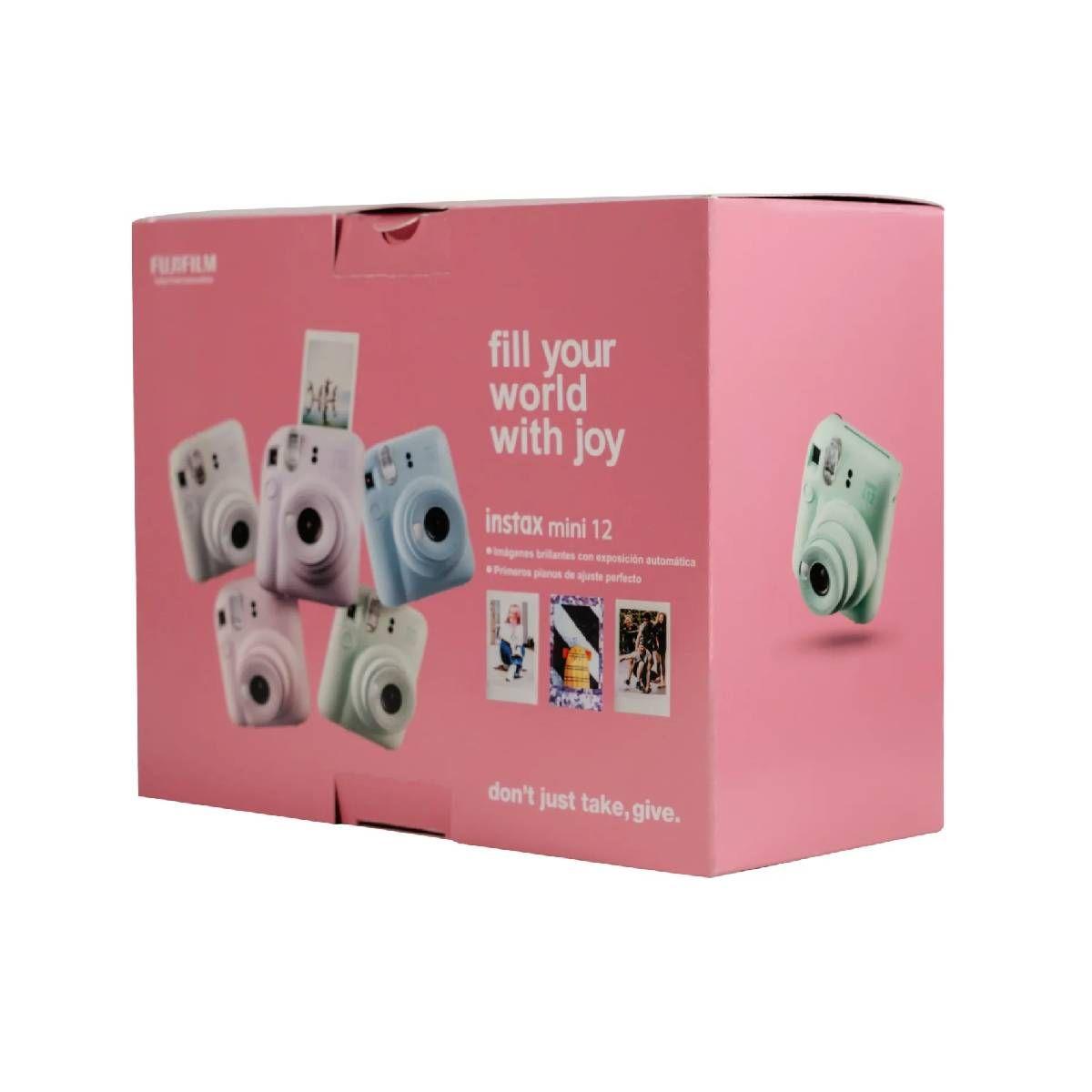 Kit Cámara Fujifilm Instax Mini 12 Green + 10 Film-3