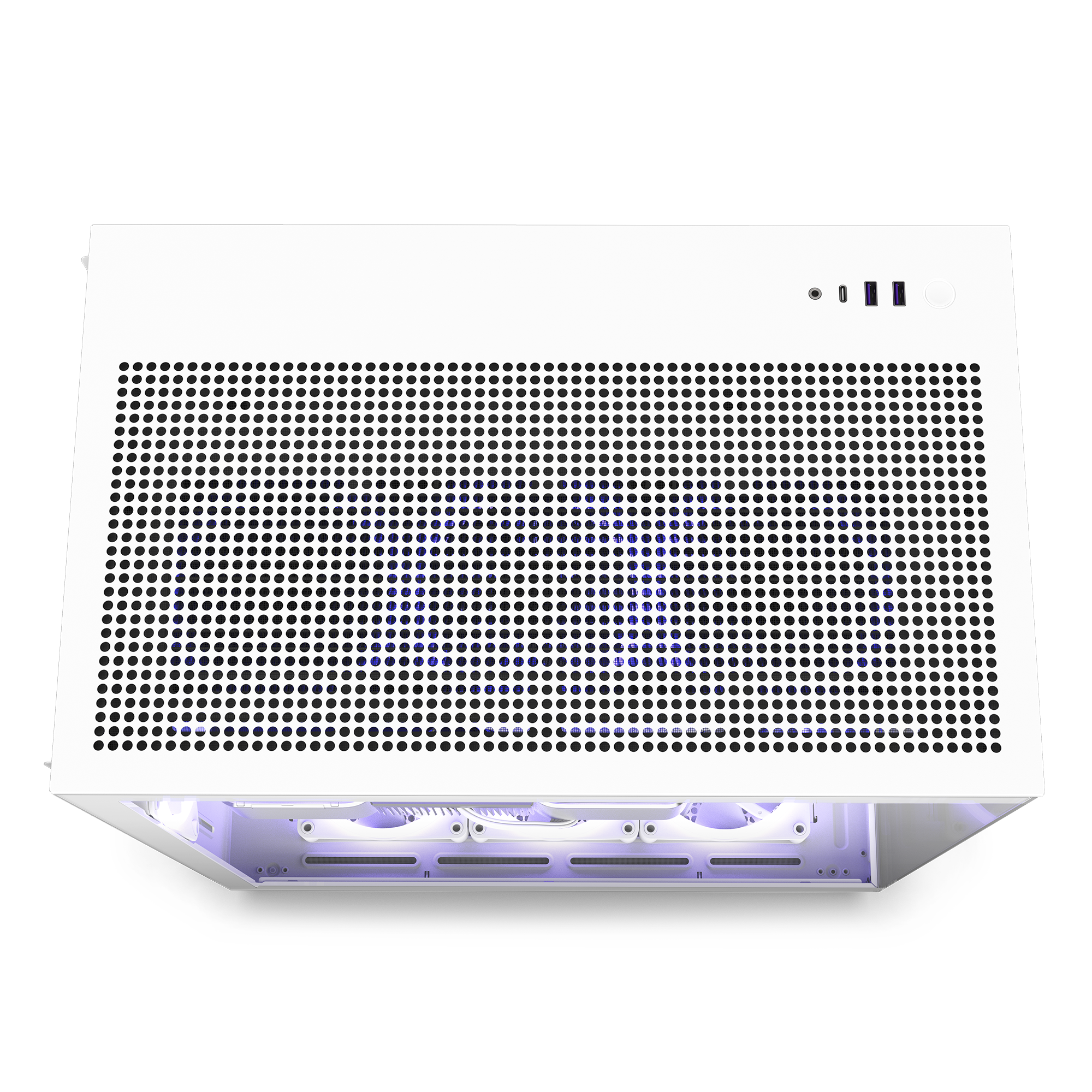 Gabinete NZXT H9 Flow ATX Mid T Blanco-3