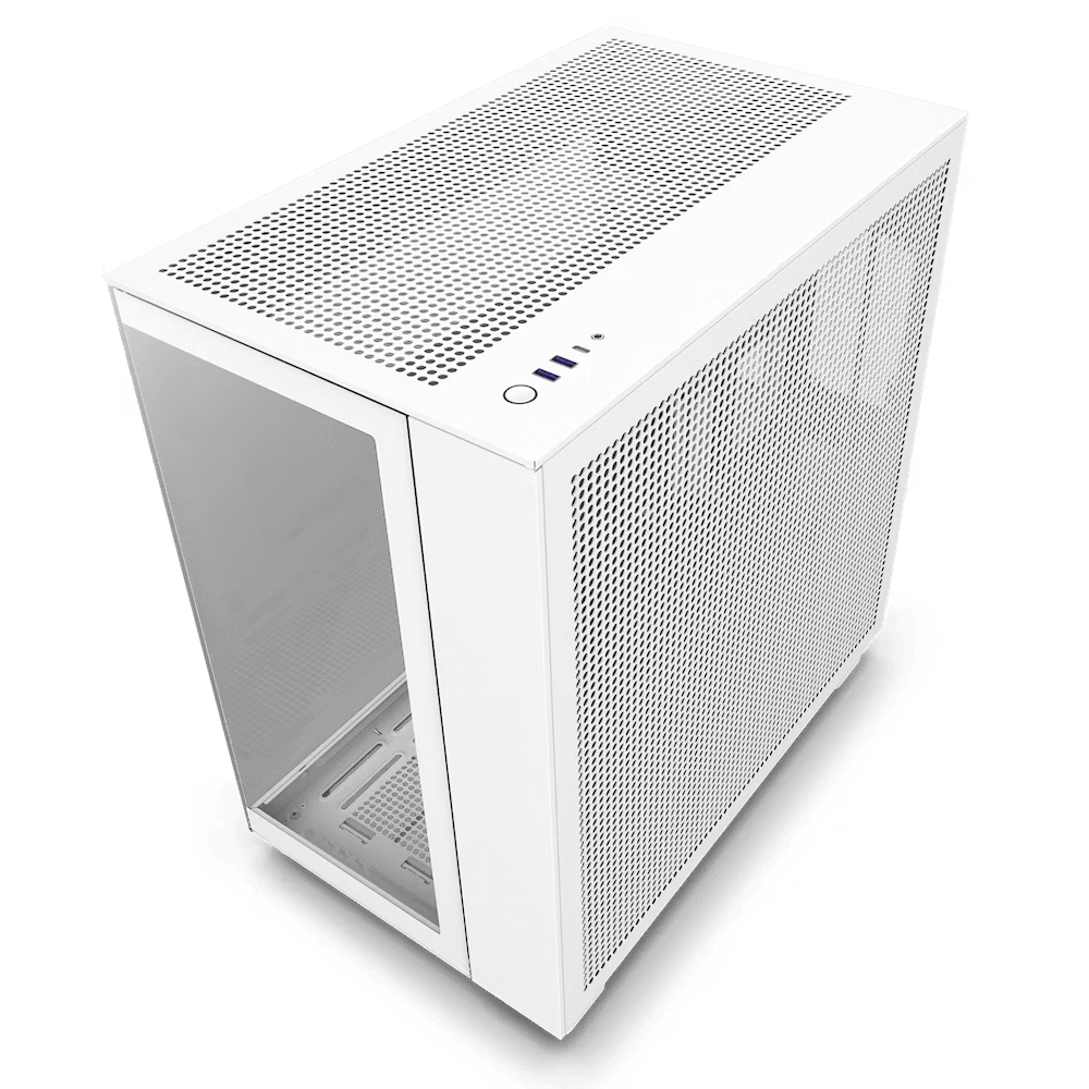Gabinete NZXT H9 Flow ATX Mid T Blanco-6