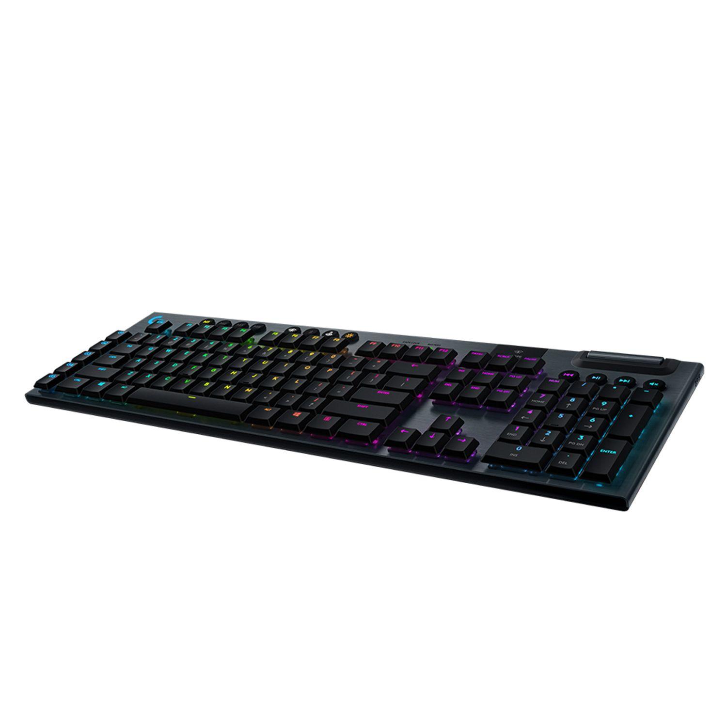 Teclado Gamer Logitech G915 inalámbrico RGB SW Tactile-0