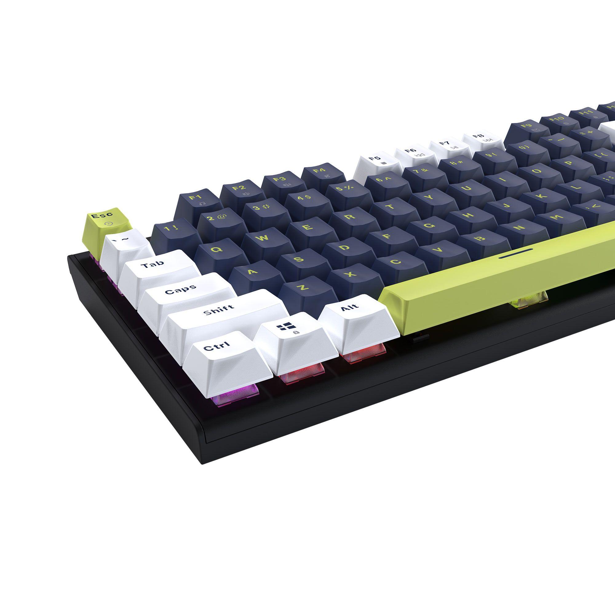 Teclado Fantech MK877s ATOM87s MORI Blue (Switch Taro)-3