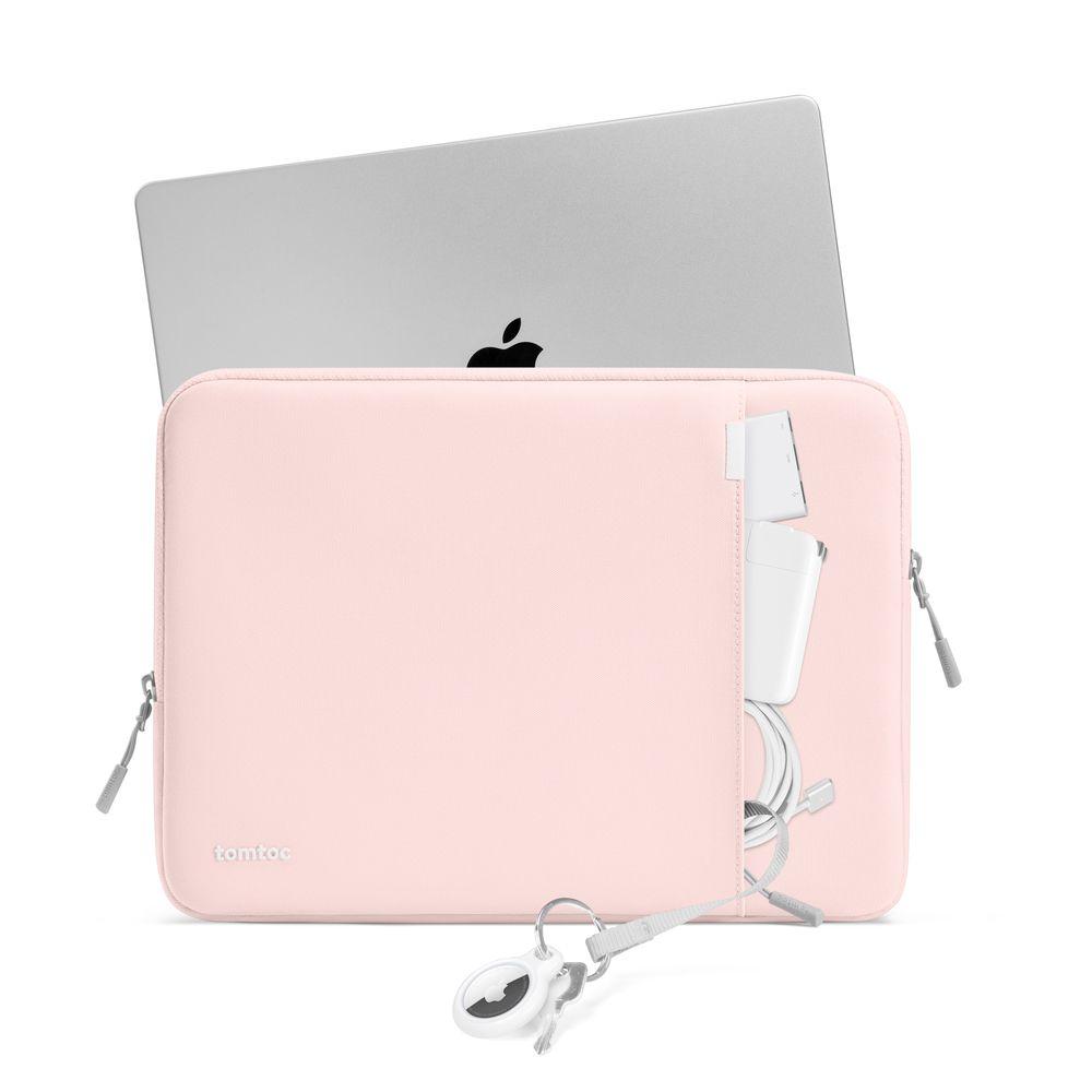 Tomtoc A13-C02 Funda 360 Para Macbook(New) de 13'' - Rosado-2