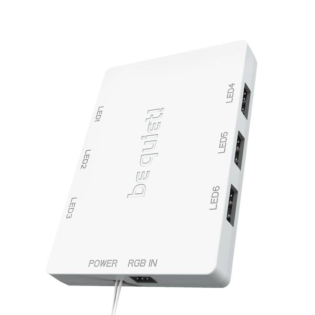 Pack X3 Fans be quiet! LIGHT WINGS 140mm White PWM highspeed-3