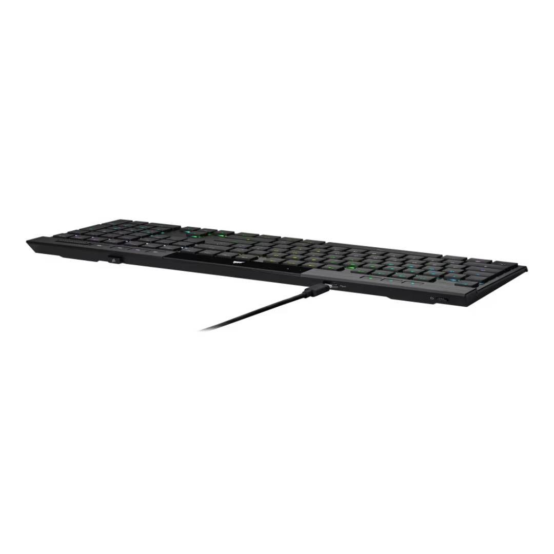 Teclado Gamer Corsair K100 AIR Wireless RGB, Ultradelgado-2