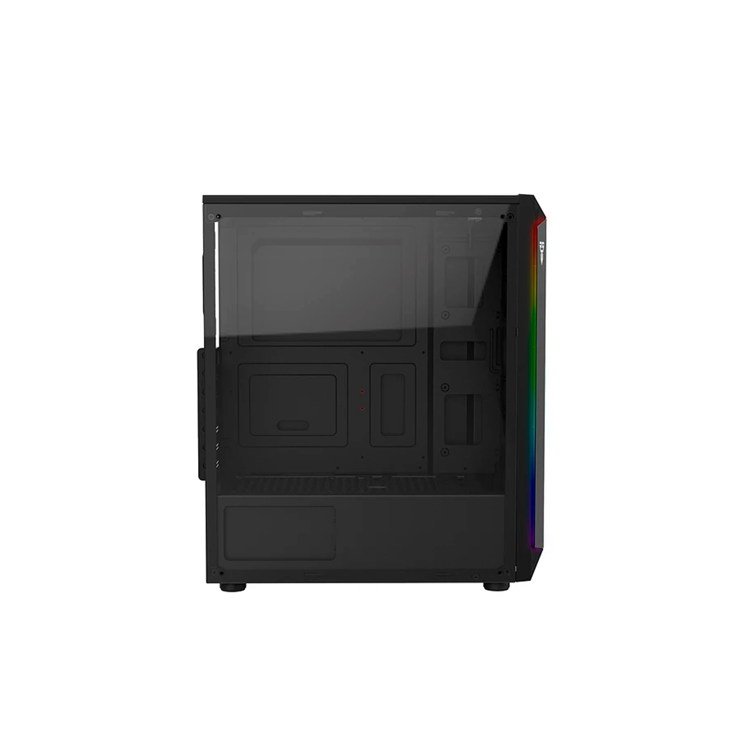 Gabinete Gamer Fantech CG75 RGB Mid Tower ATX-3