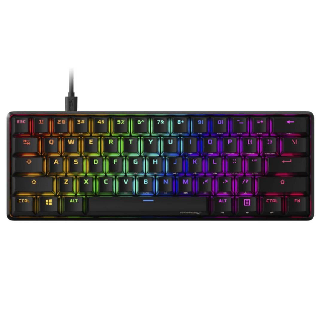 Teclado Mecanico HYPERX Alloy Origins 60 RGB Ingles SW Red-0