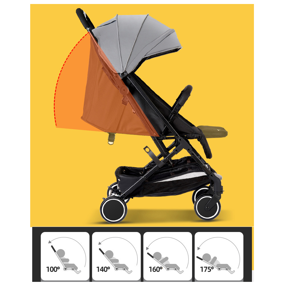 Coche Plegable Rosado-2