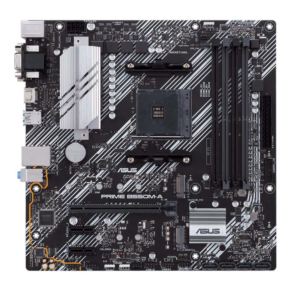 Placa Madre Asus Prime B550M-A C-S-M MicroATX AM4-0