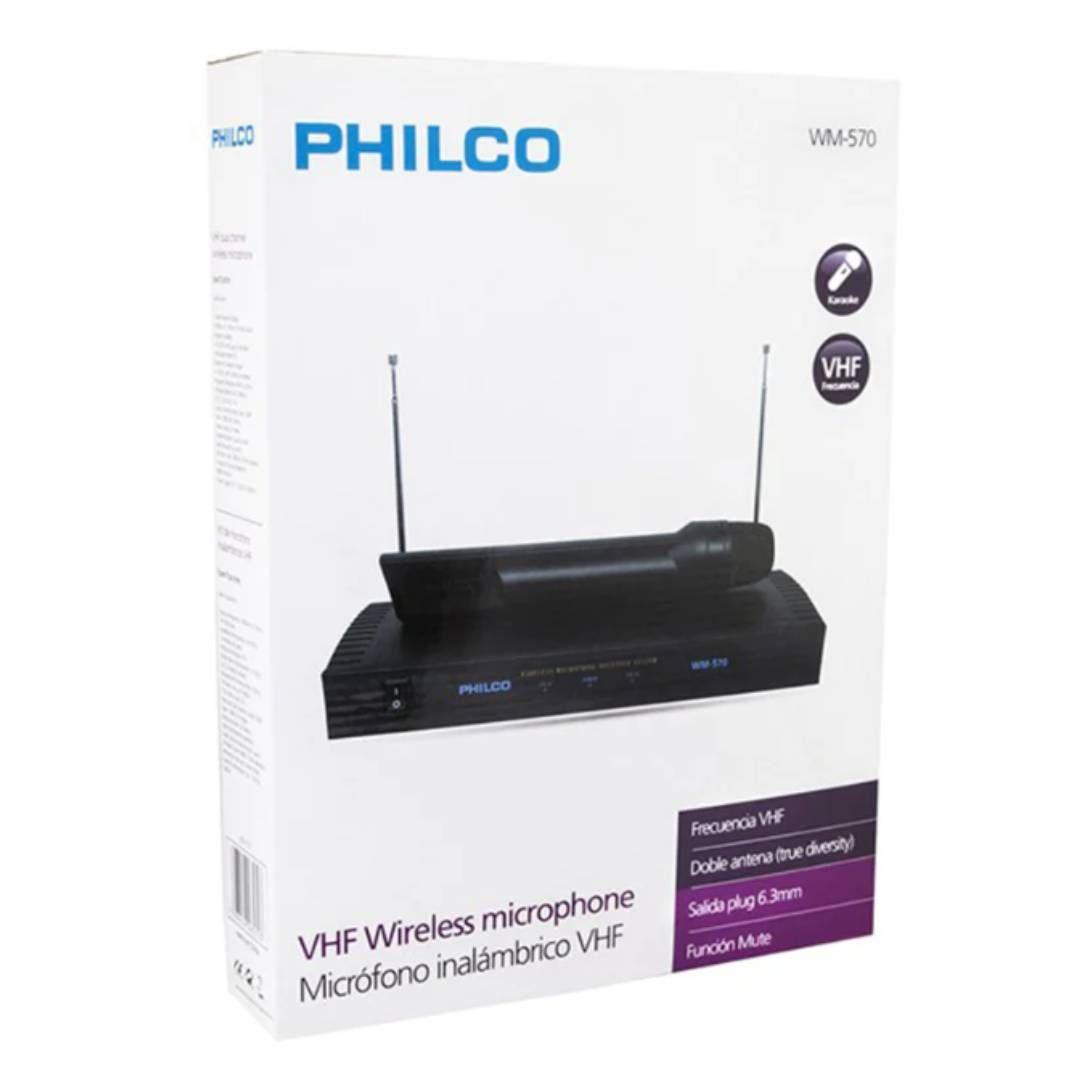 Kit de Microfonos Inalambricos Philco WM570 VHF FM-1