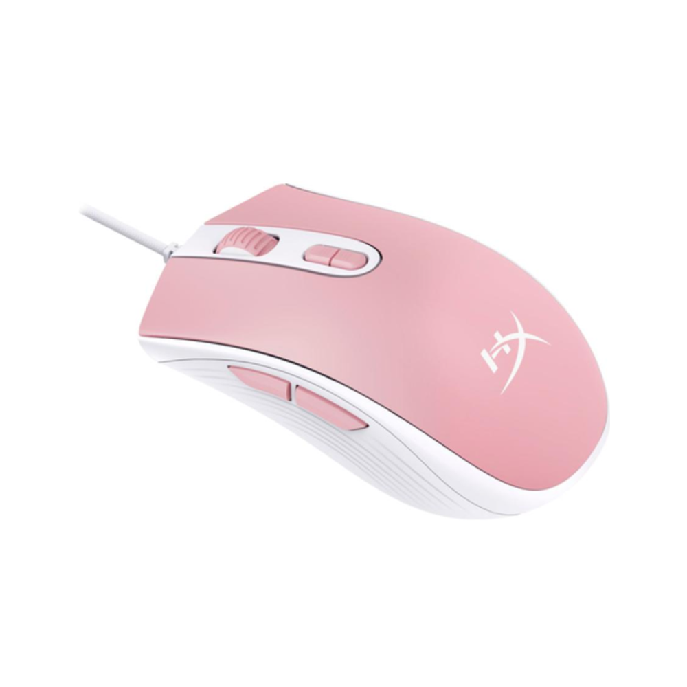 Mouse Gamer HyperX Pulsefire Core White Pink 6200DPI-0