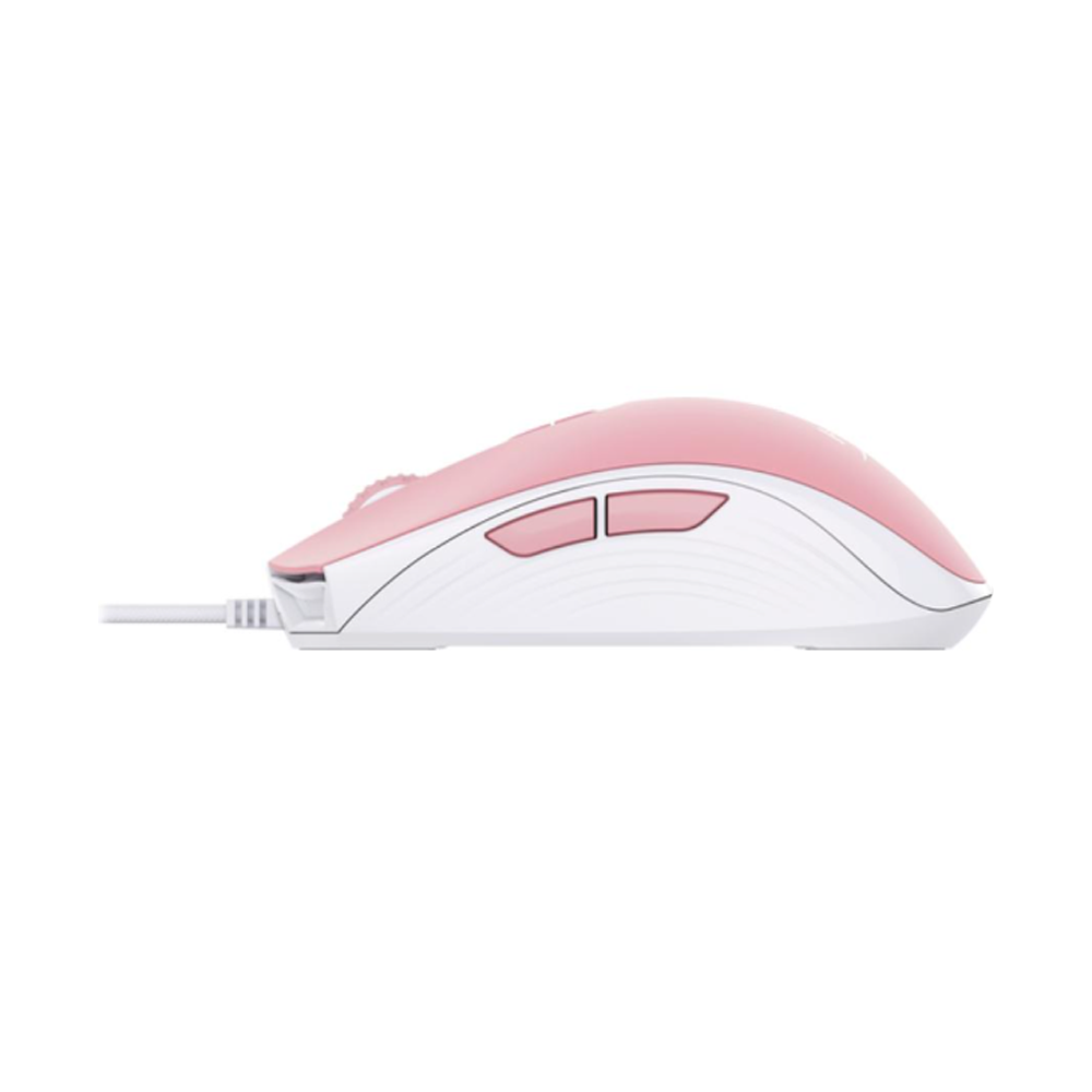 Mouse Gamer HyperX Pulsefire Core White Pink 6200DPI-3