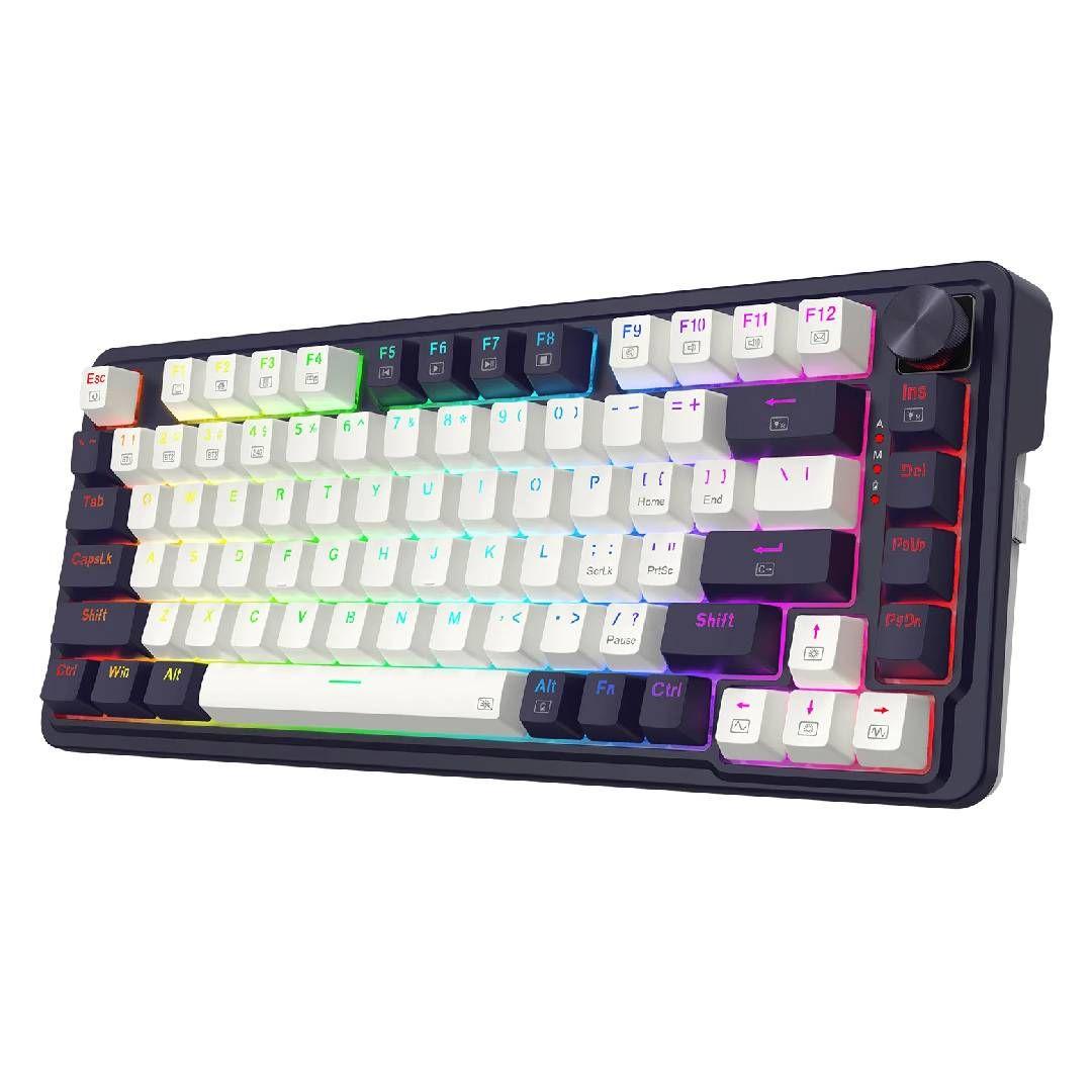 Teclado Redragon UCAL PRO White-Black K673WB-RGB-PRO Sw Red-2