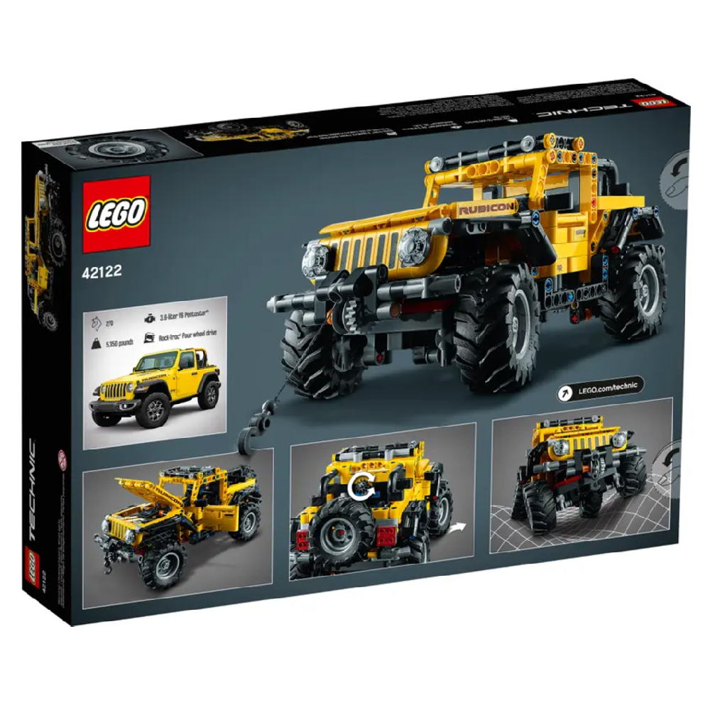 LEGO Technic Auto Jeep Wrangler 4x4  42122-4