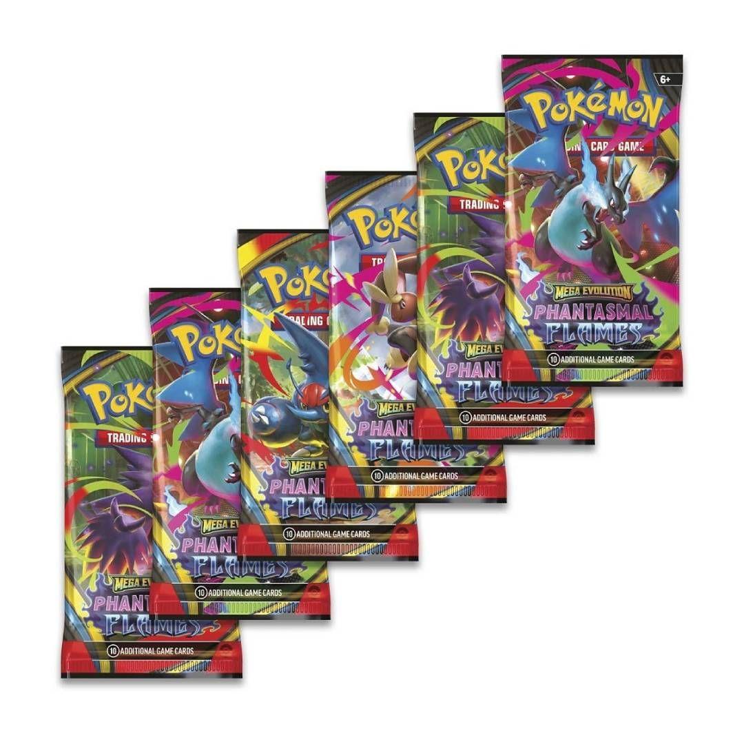 Pokemon Mega Evolution Phantasmal Flames Booster Bundle ING-2