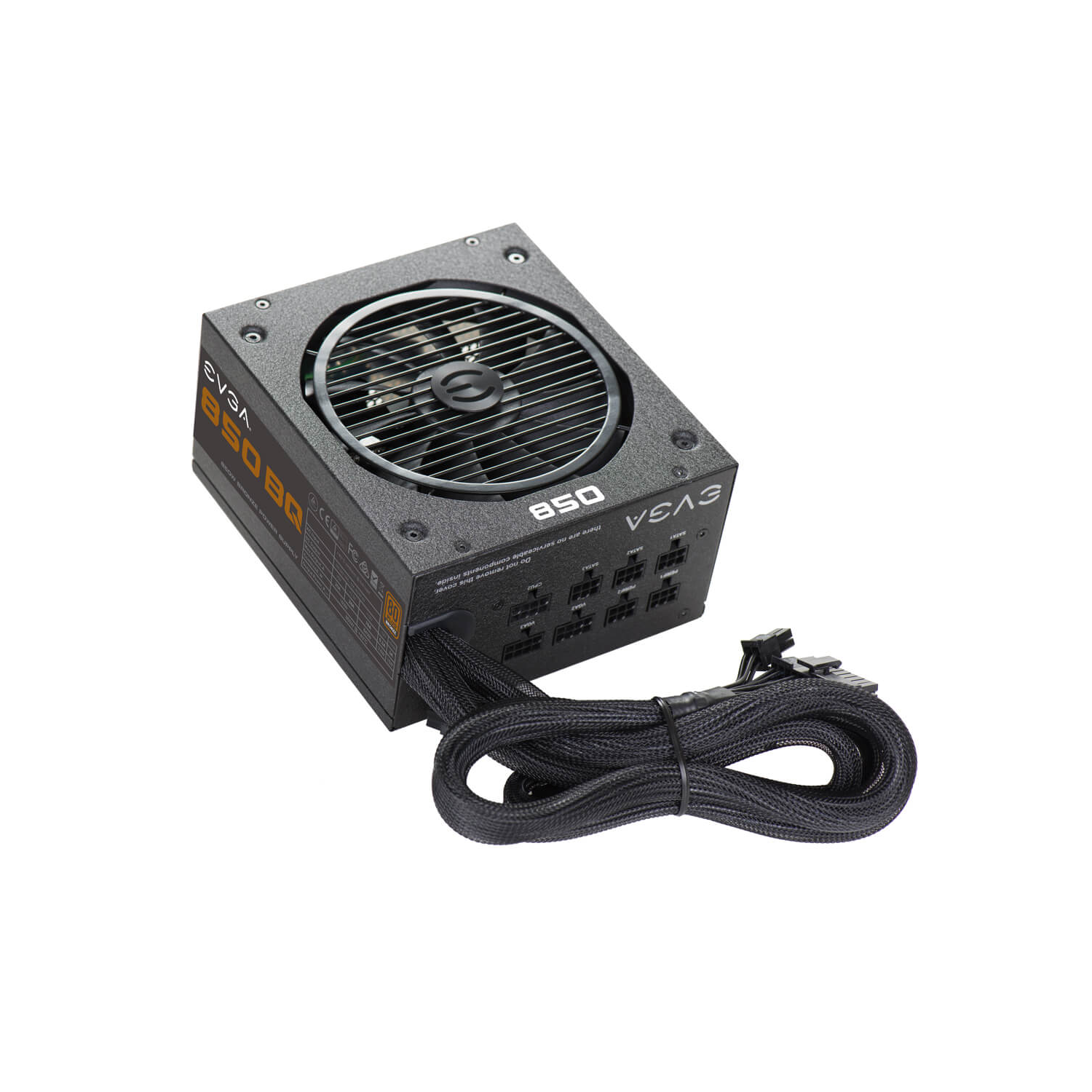 Fuente de Poder EVGA 850W BQ 80+ Bronze Semimodular-1